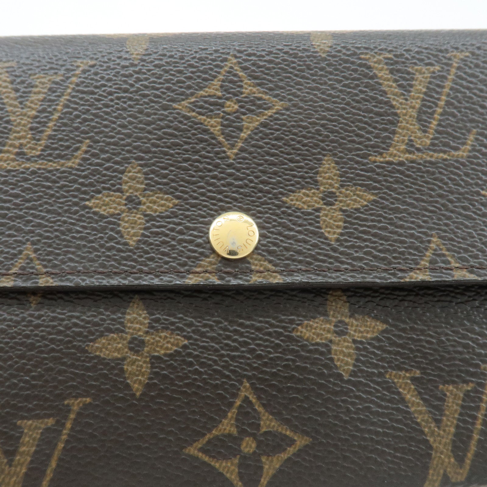 Louis Vuitton Monogram Portefeuille Sarah Long Wallet M61734