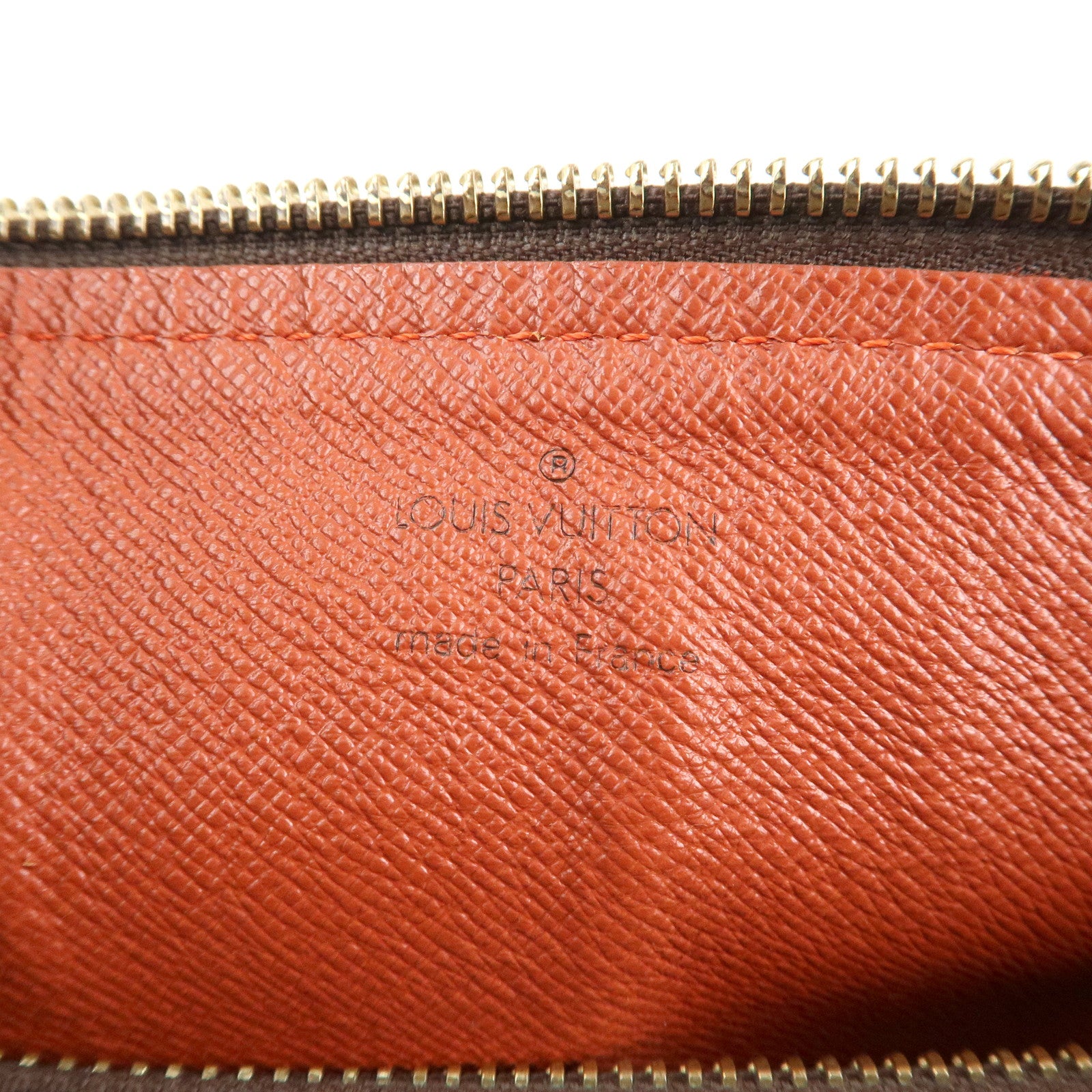 Louis Vuitton Damier Papillon 30 Hand Bag & Pouch Brown N51303 Used