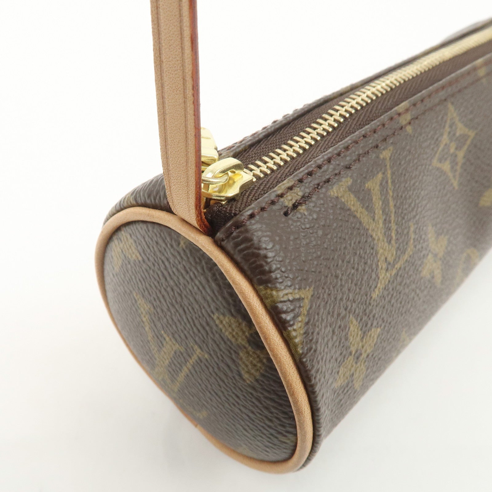 Louis Vuitton Monogram Mini Pouch for Papillon Bag Brown