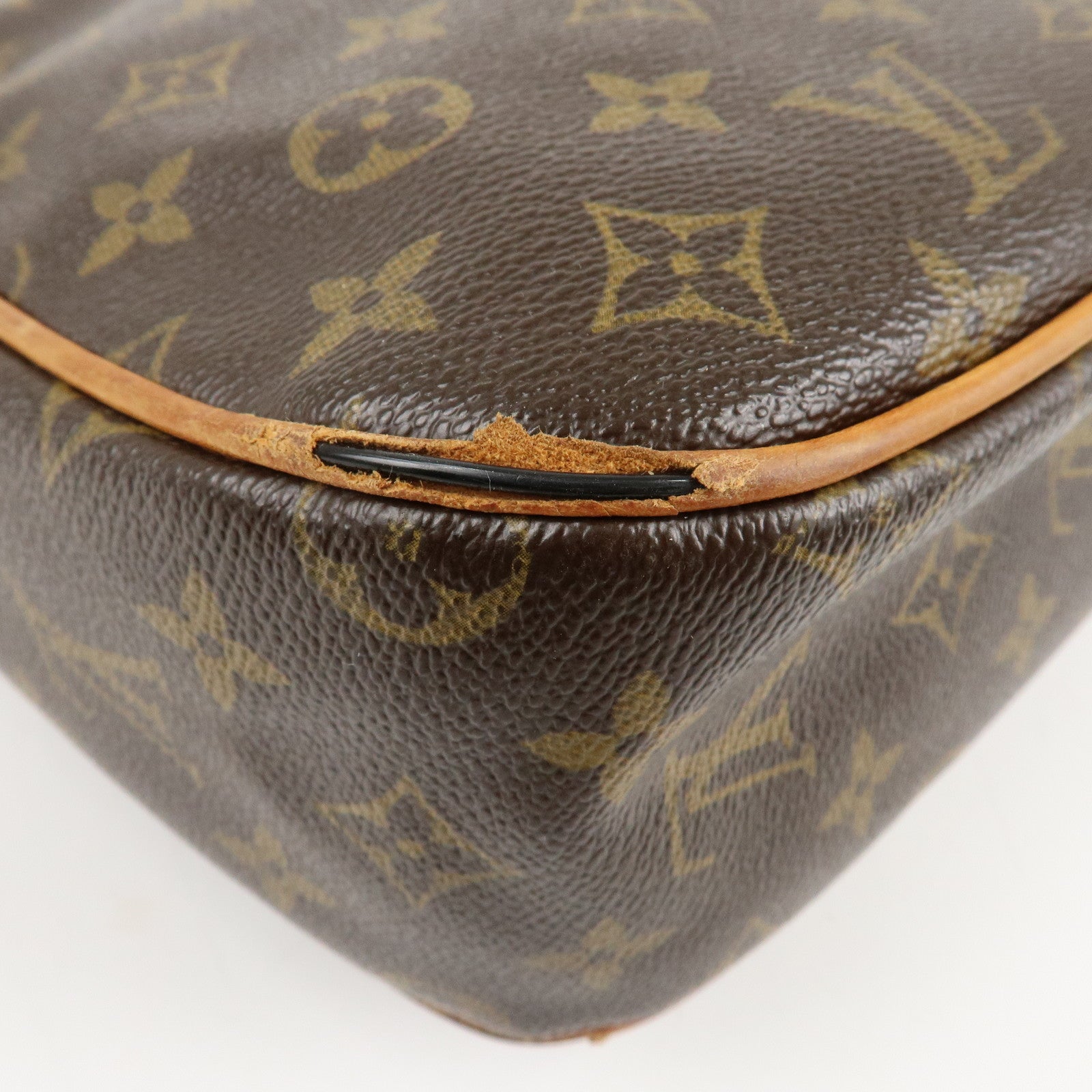 Louis Vuitton Monogram Hudson GM Shoulder Bag M40045