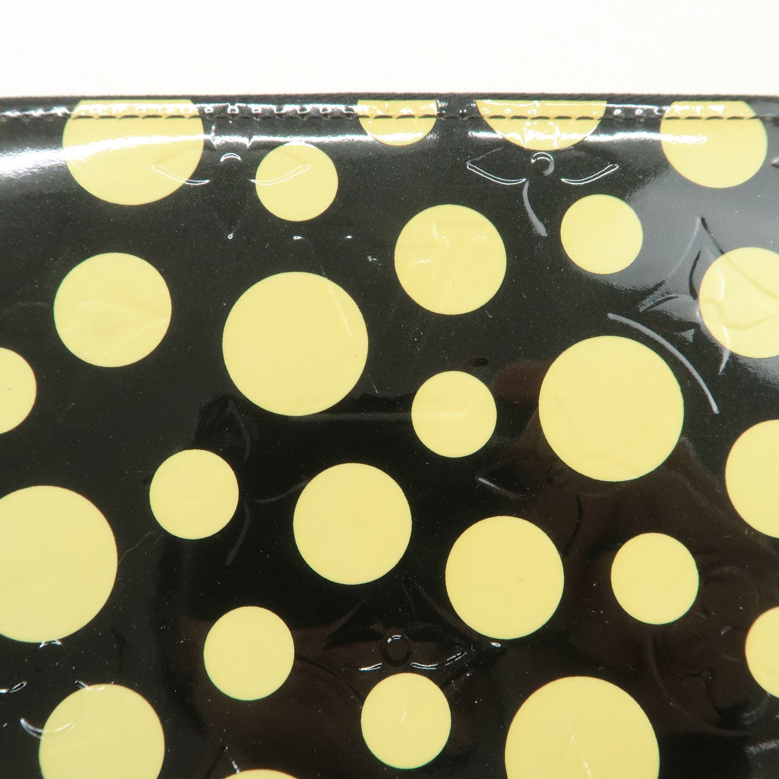Louis Vuitton Monogram Vernis Dots Infinity Zippy Wallet M91573 Used