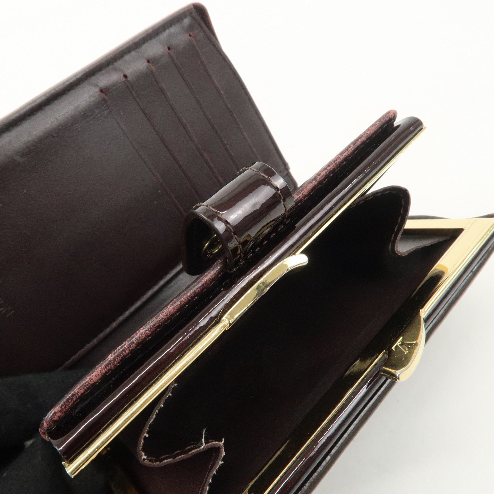 Louis Vuitton Monogram Vernis Set of 3 Wallet M91247 M93529 M93521 Used