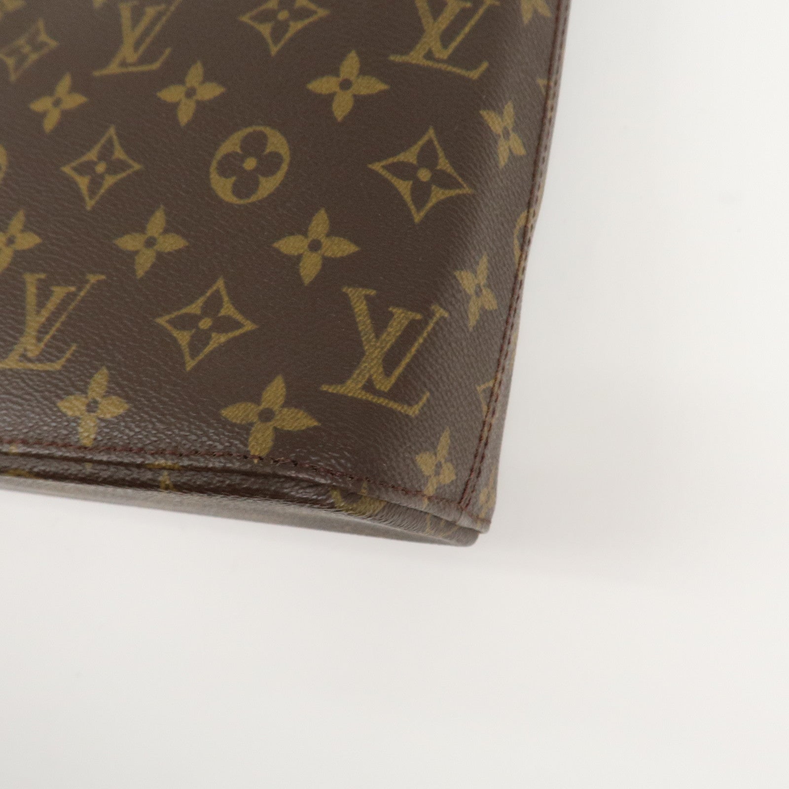 Louis Vuitton Monogram Luco Tote Bag Hand Bag Brown M51155