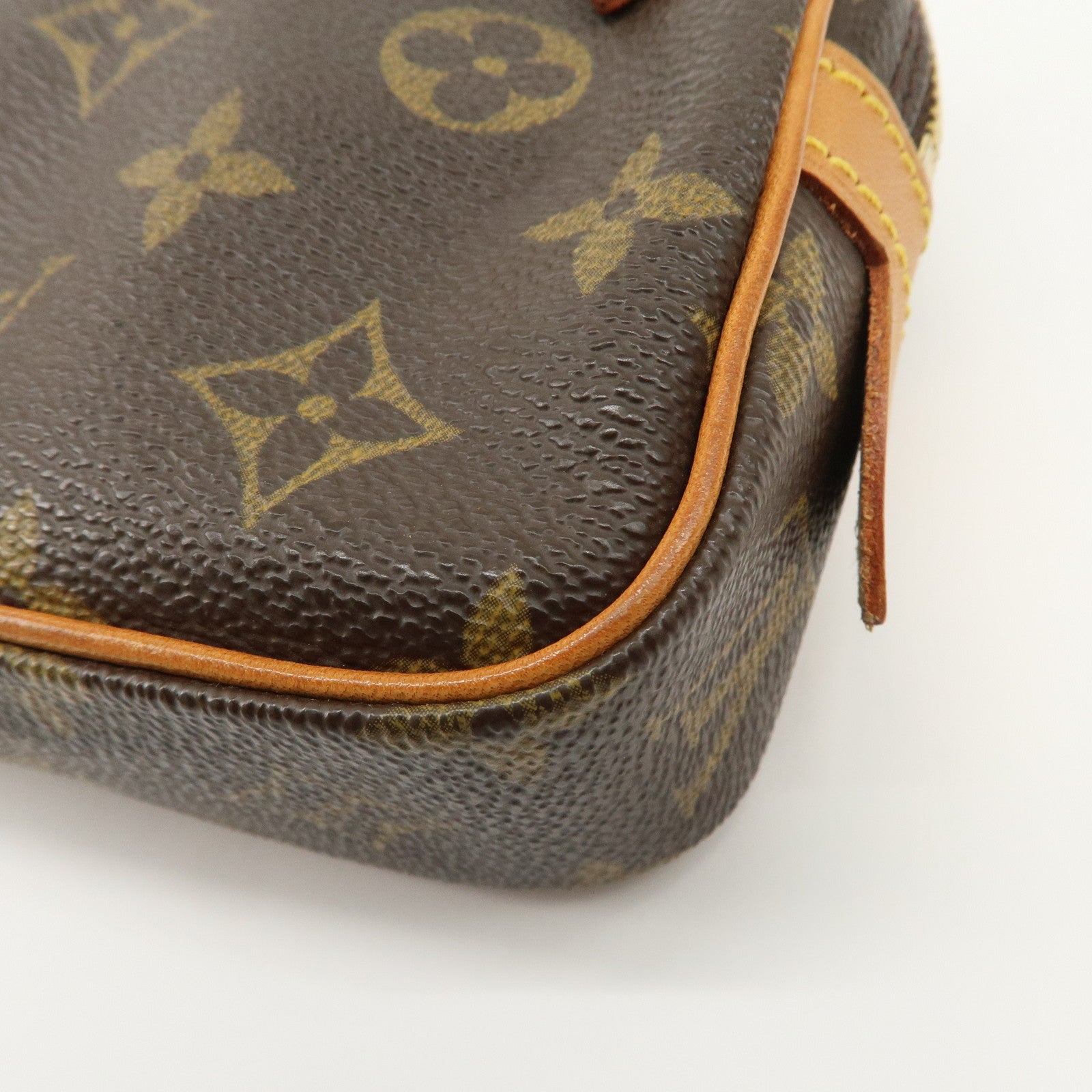 Louis Vuitton Monogram Pochette Marly Bandouliere Brown M51828 Used