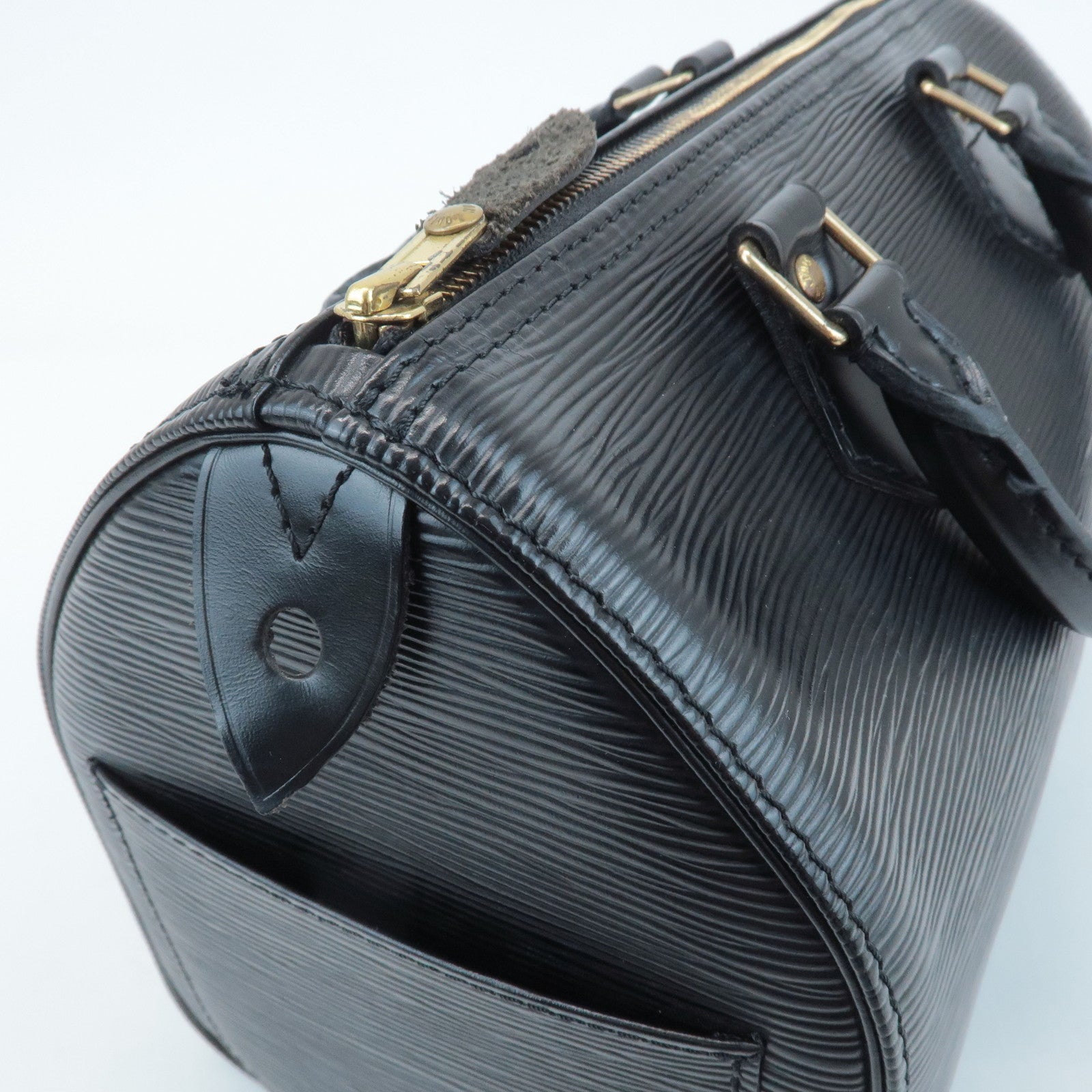 Louis Vuitton Epi Speedy 25 Hand Bag Noir M59032