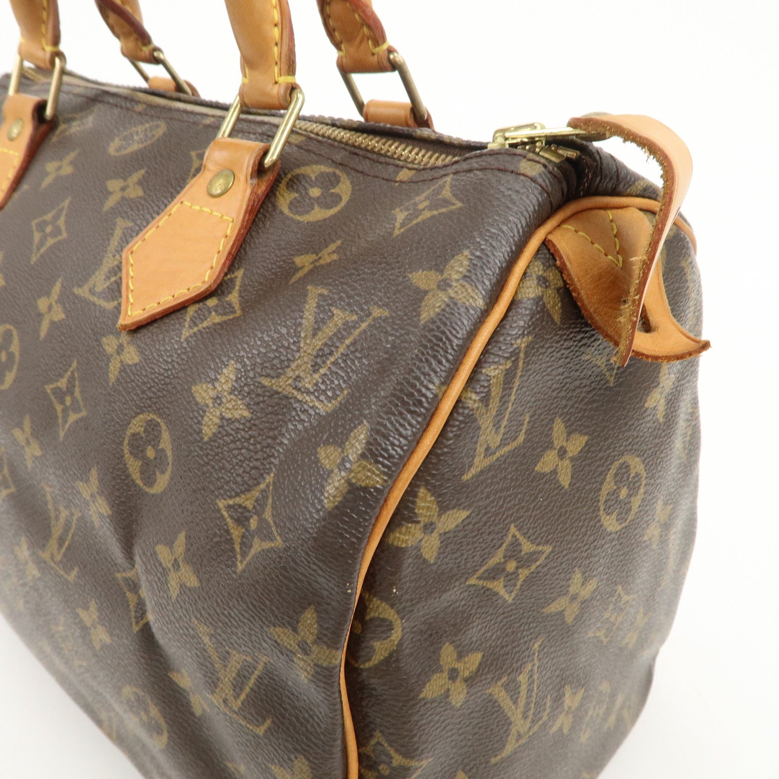 Louis Vuitton Monogram Speedy 30 Hand Bag Boston Bag M41526