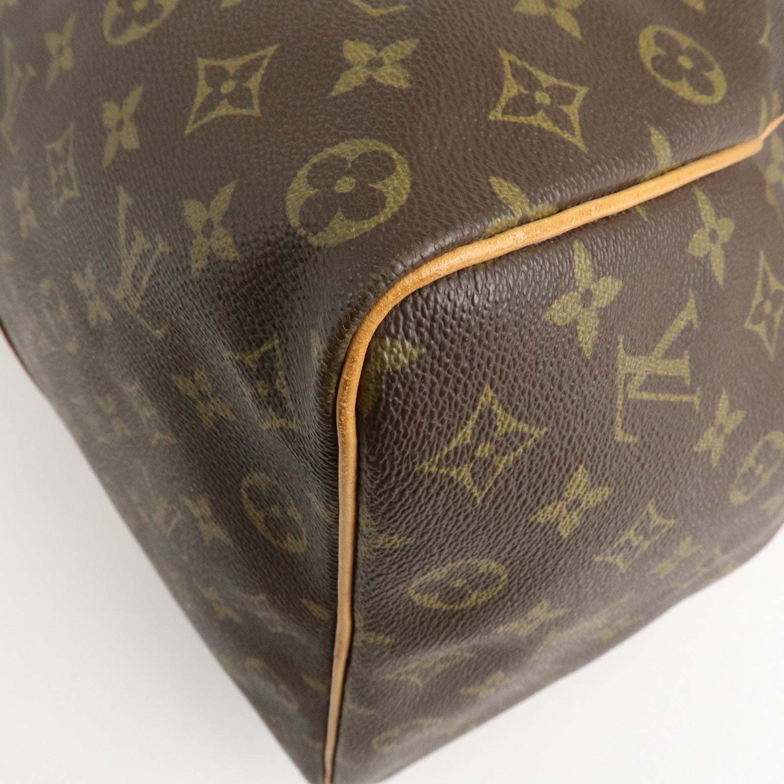 Louis Vuitton Monogram Keep All 50 Bag Boston Bag Brown M41426