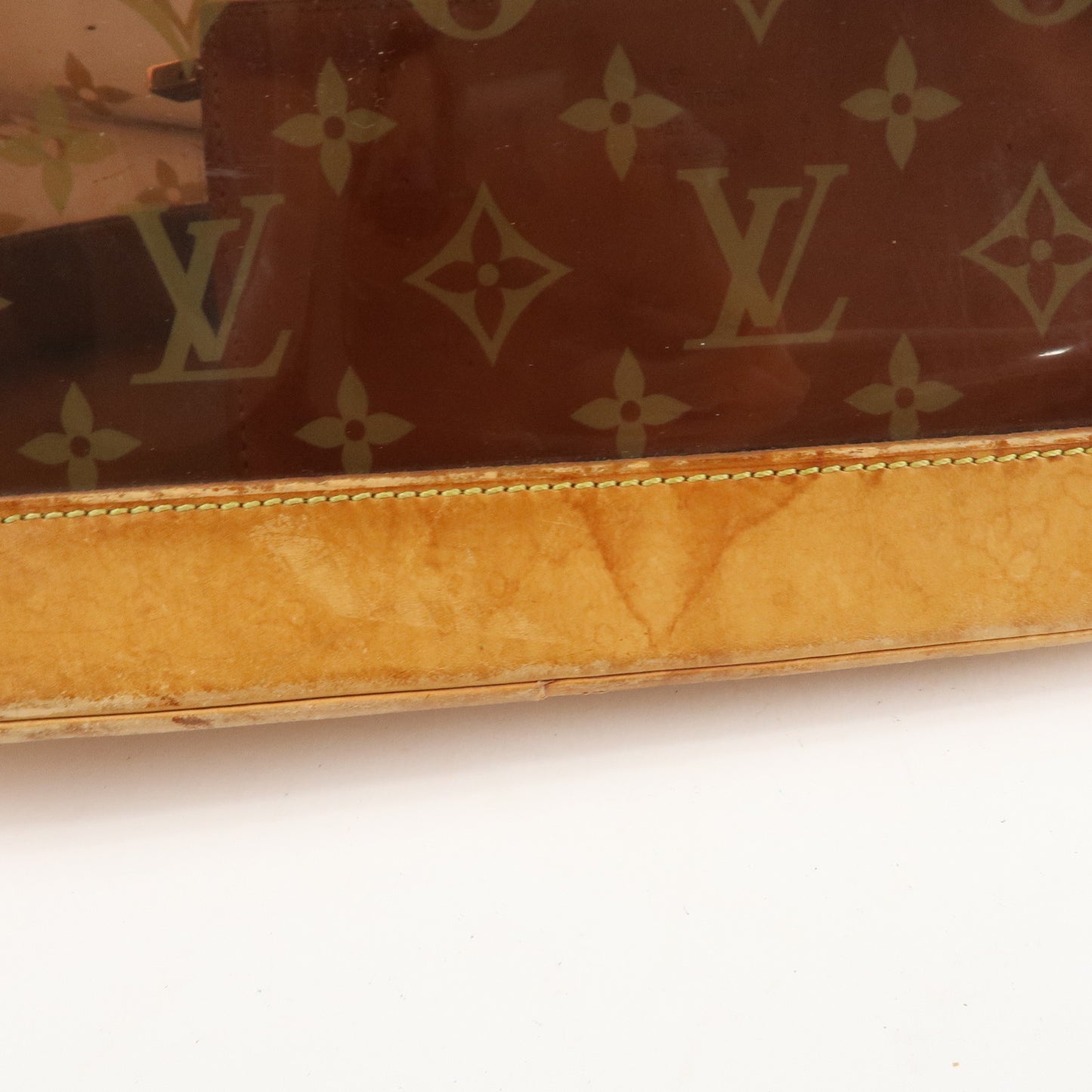 Louis Vuitton Monogram Vinyl Cabas Ambre MM Tote Bag M92501