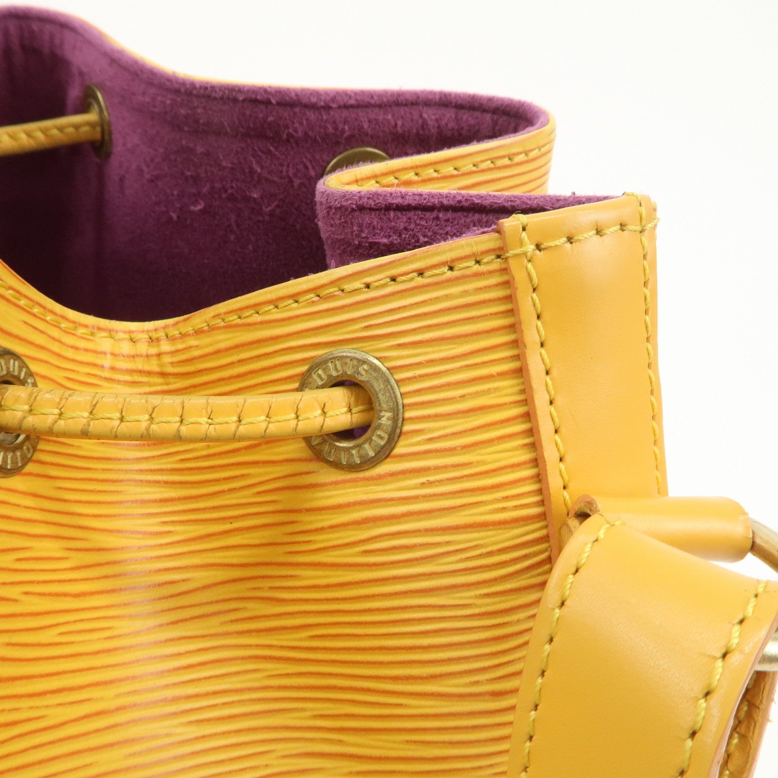 Louis Vuitton Epi Petit Noe Shoulder Bag Tassili Yellow M44109