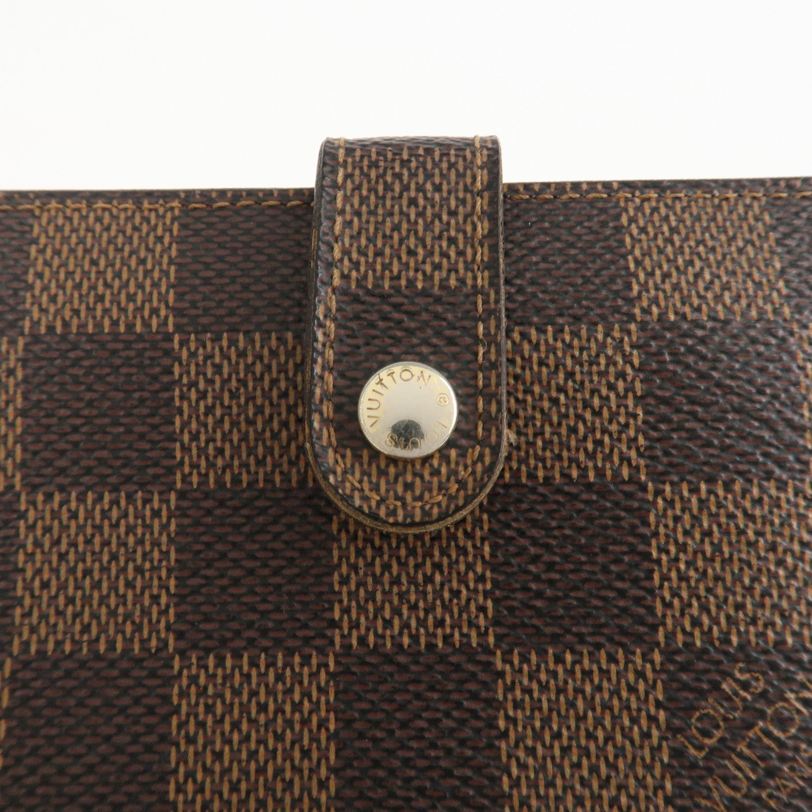 Louis Vuitton Damier Portefeuille Viennois Wallet N61674 Used