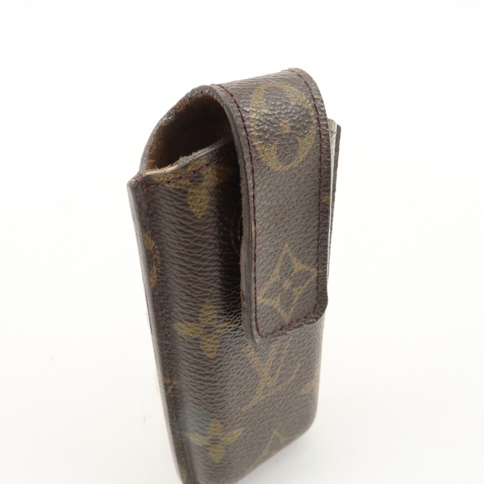 Louis Vuitton Monogram Etuit Telephone Cell Phone Case M63050