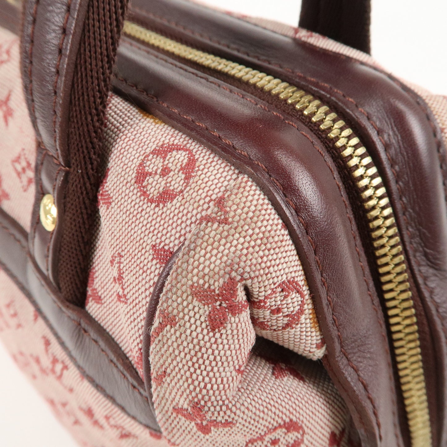 Louis Vuitton Monogram Mini Josephine PM Hand Bag Cerise M92314