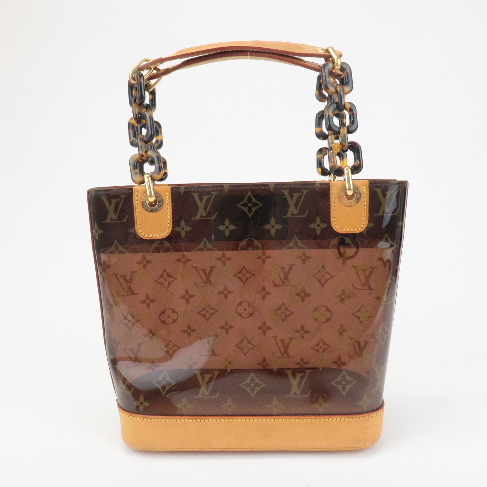 Louis Vuitton Monogram Vinyl Cabas Ambre MM Tote Bag M92501