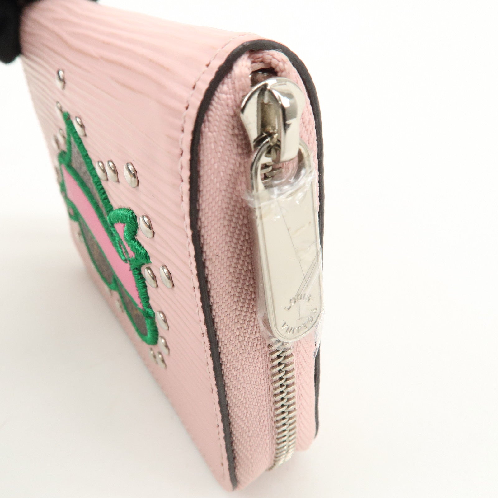 Louis Vuitton Epi LV Stories Zippy Coin Case Rose Ballerine M63723