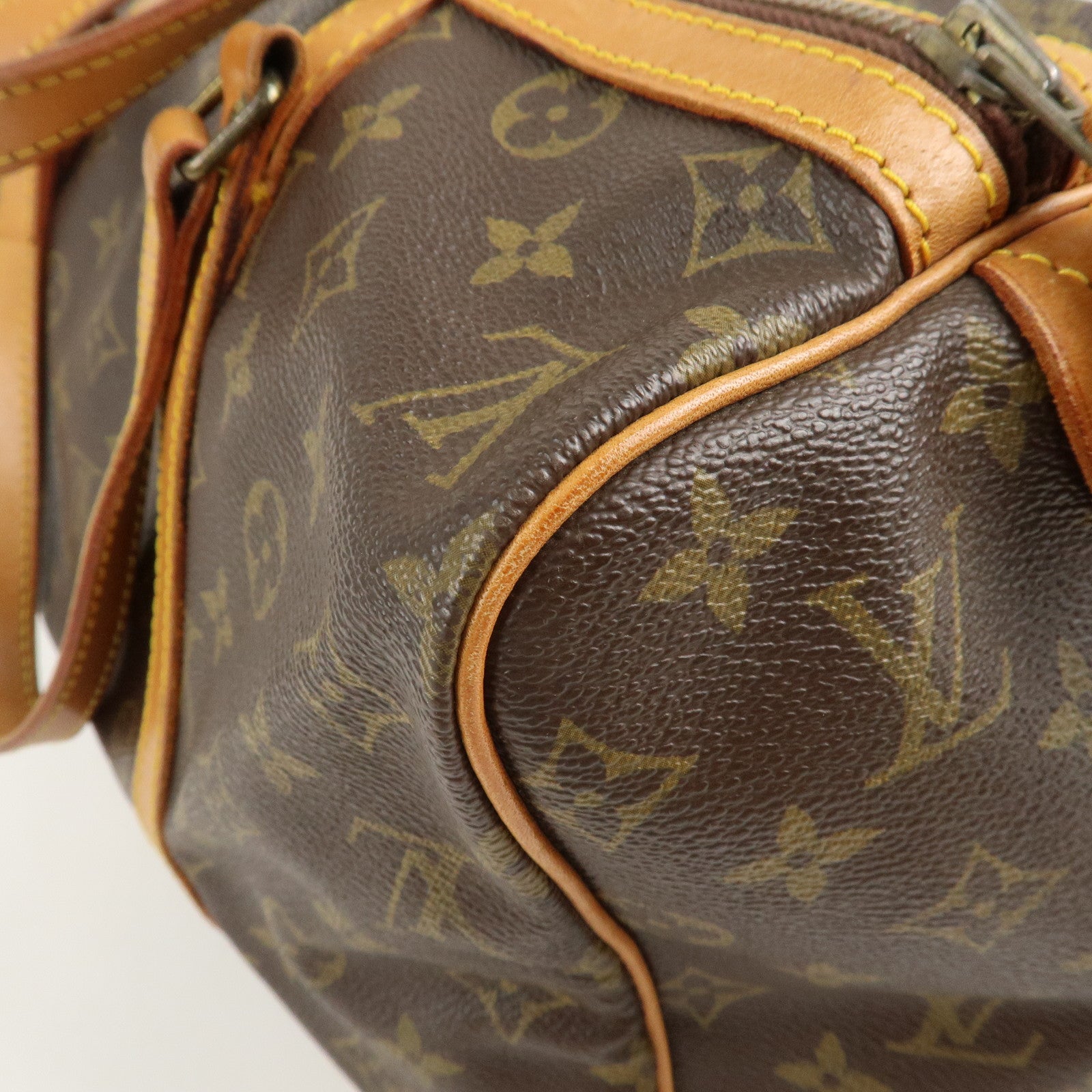 Louis Vuitton Monogram Sac Souple 35 Boston Hand Bag M41626