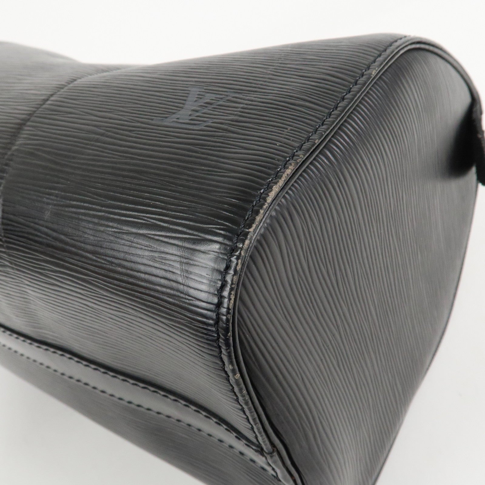 Louis Vuitton Epi Speedy 25 Boston Bag Hand Bag Noir M43012 Used