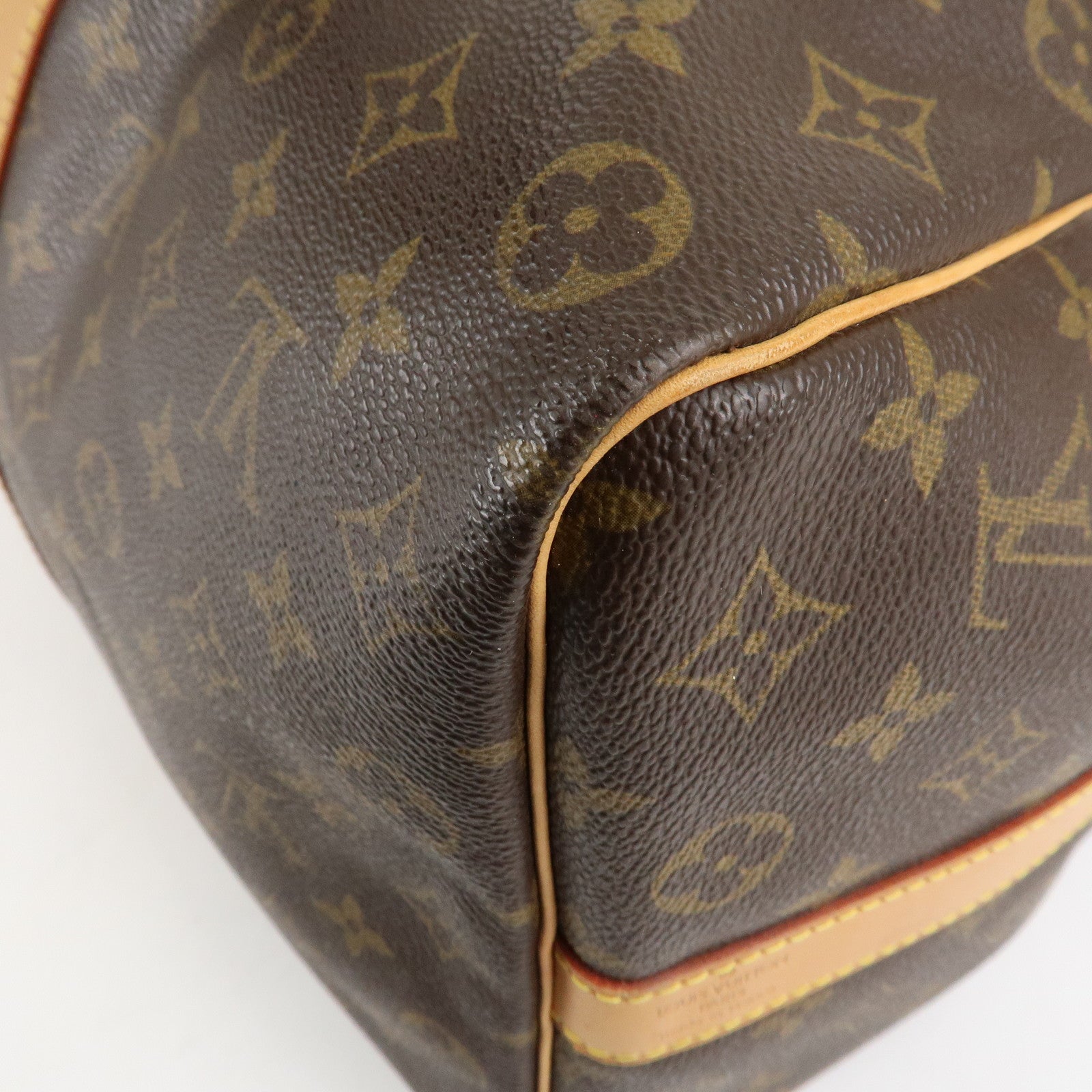 Louis Vuitton Monogram Keep All Bandouliere 50 Boston Bag M41416