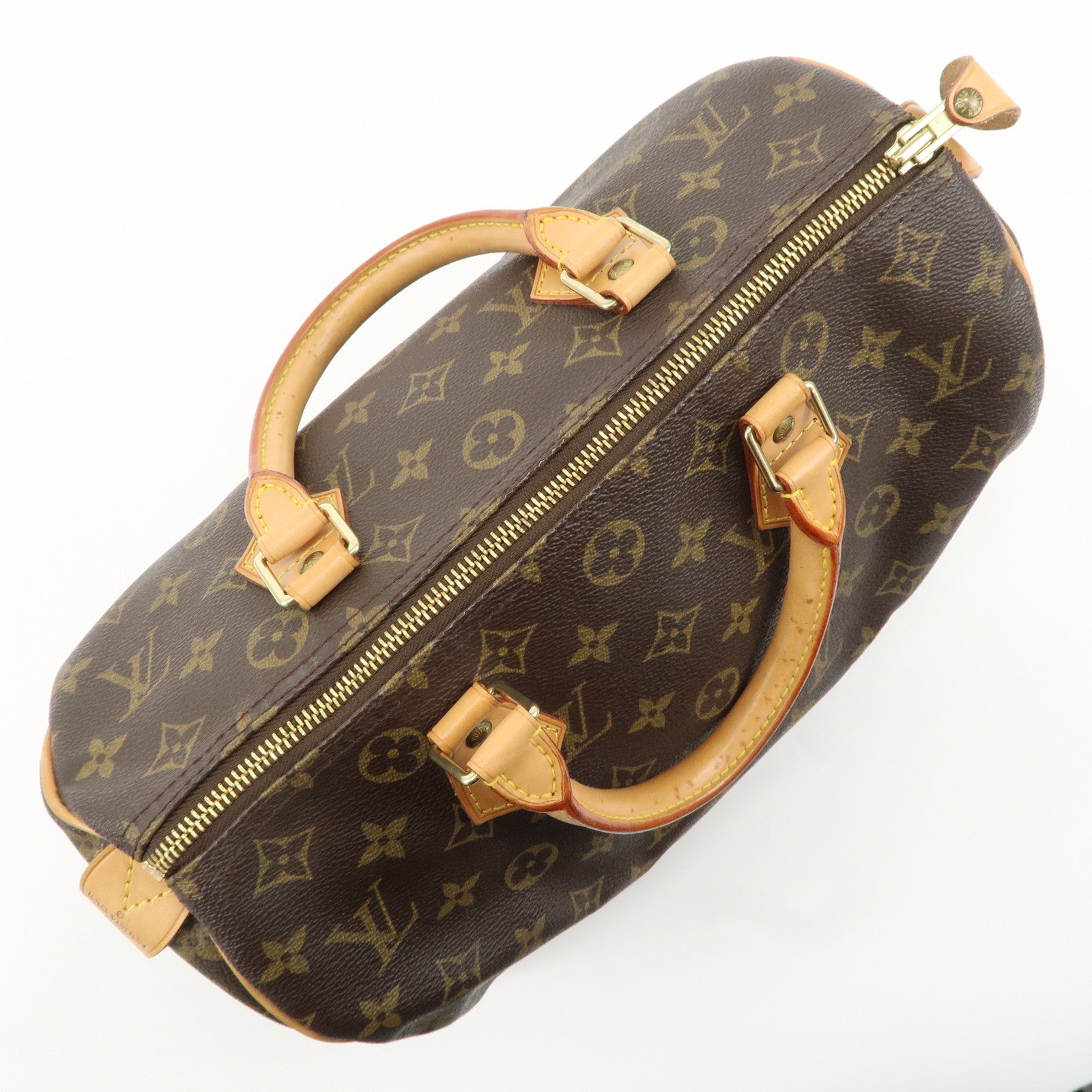 Louis Vuitton Monogram Speedy 30 Hand Bag Boston Bag M41108