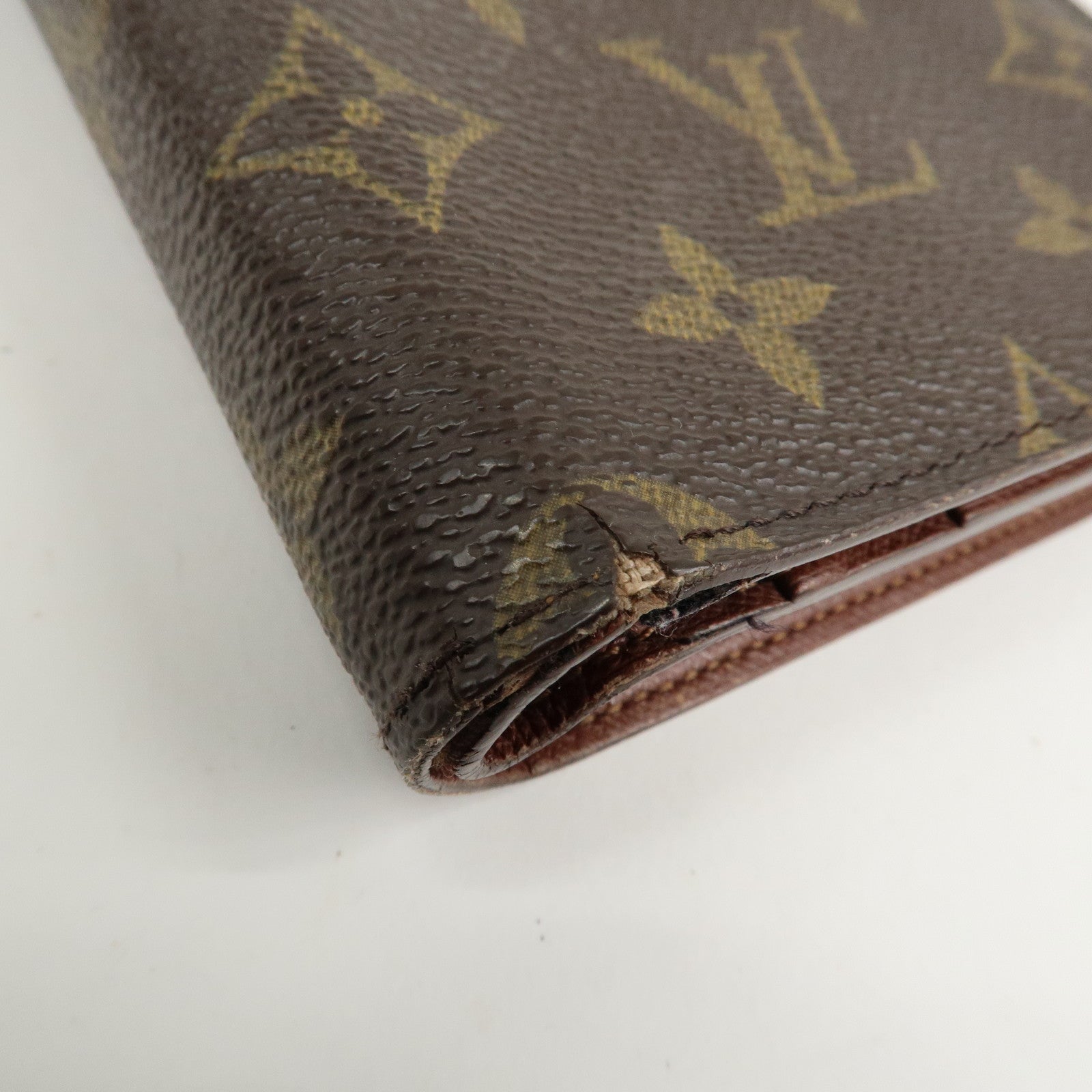 Louis Vuitton Set of 2 Monogram Bi-fold Wallet M61663 M61207 Used