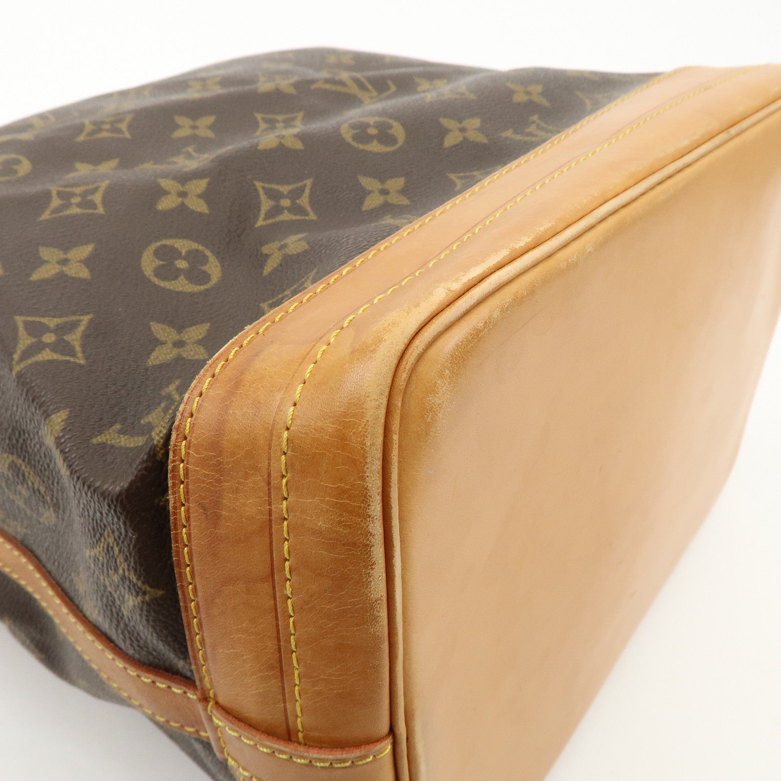 Louis Vuitton Monogram Noe Shoulder Bag Hand Bag Brown M42224