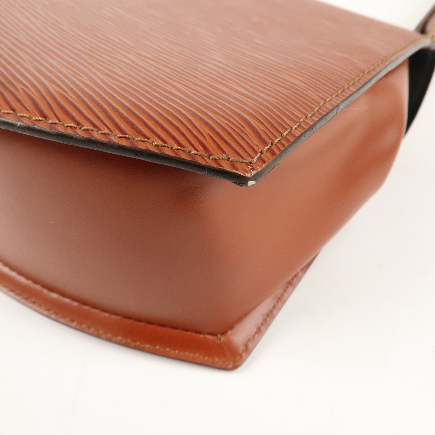 Louis Vuitton Epi Tilsit Shoulder Hand Bag Kenya Brown M52483