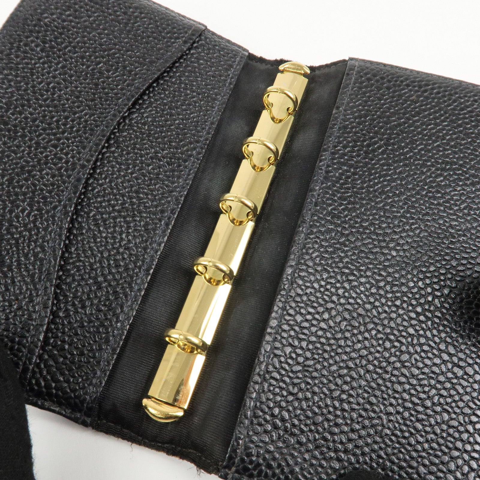 CHANEL COCO Mark Caviar Skin Agenda PM Planner Cover A13505 Used