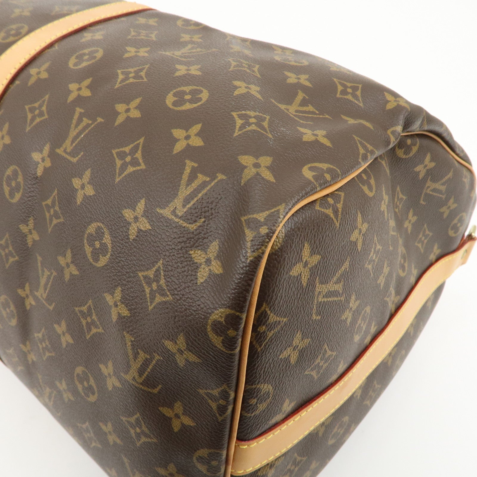 Louis Vuitton Monogram Keep All Bandouliere 55 Boston Bag M41414 Used