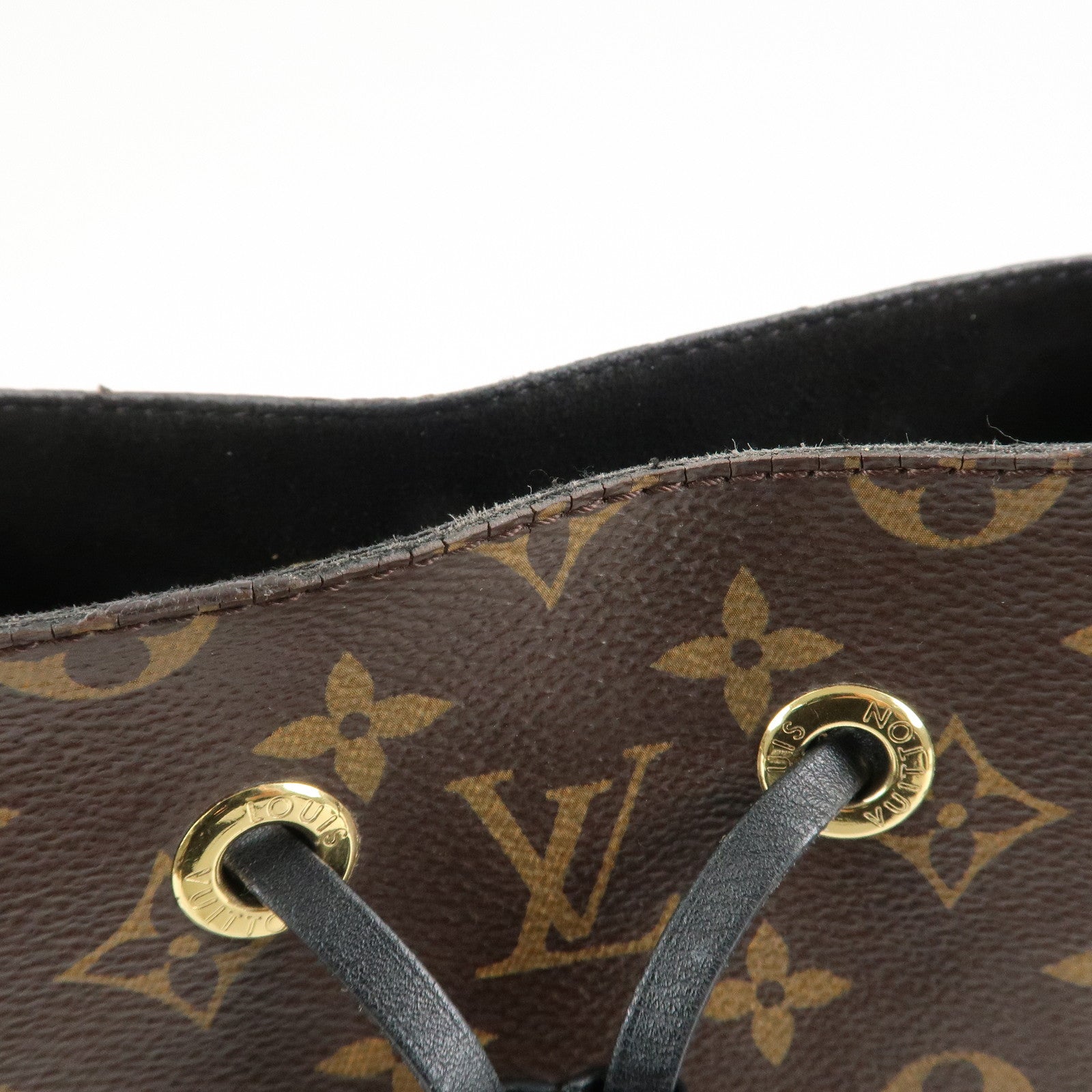 Louis Vuitton Monogram Neo Noe Shoulder Bag Noir M44020 Used