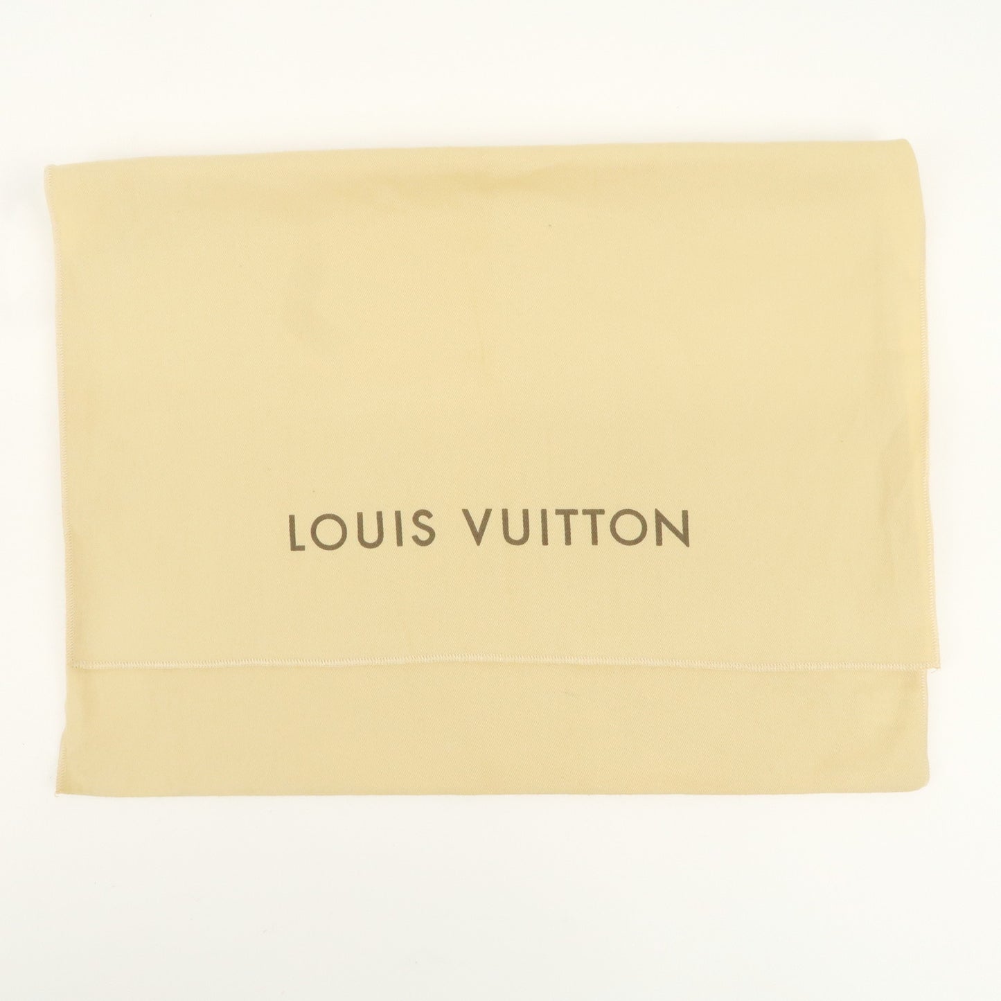 Louis Vuitton Set of 10 Dust bag Flap Type Beige