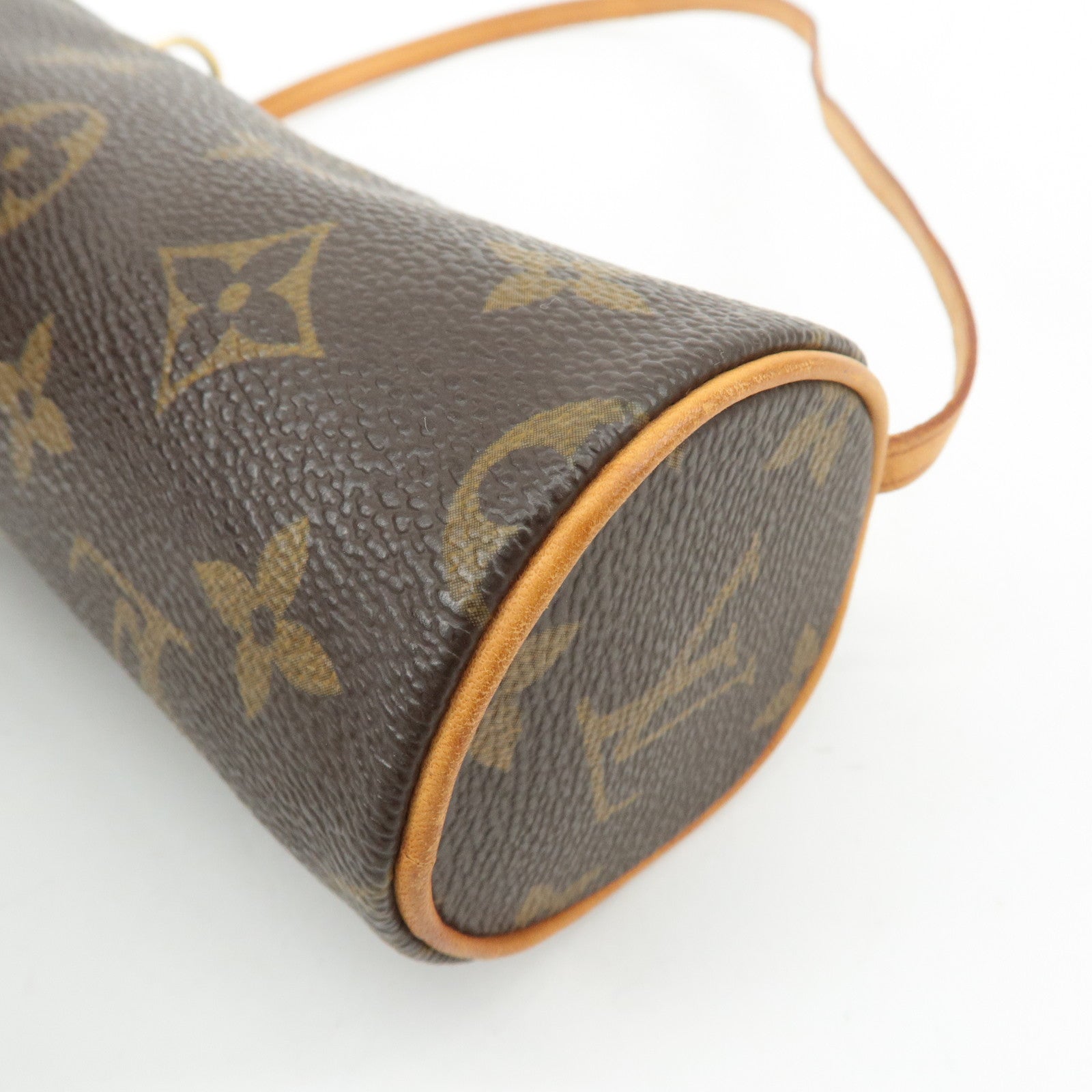 Louis Vuitton Monogram Mini Pouch for Papillon Bag Brown