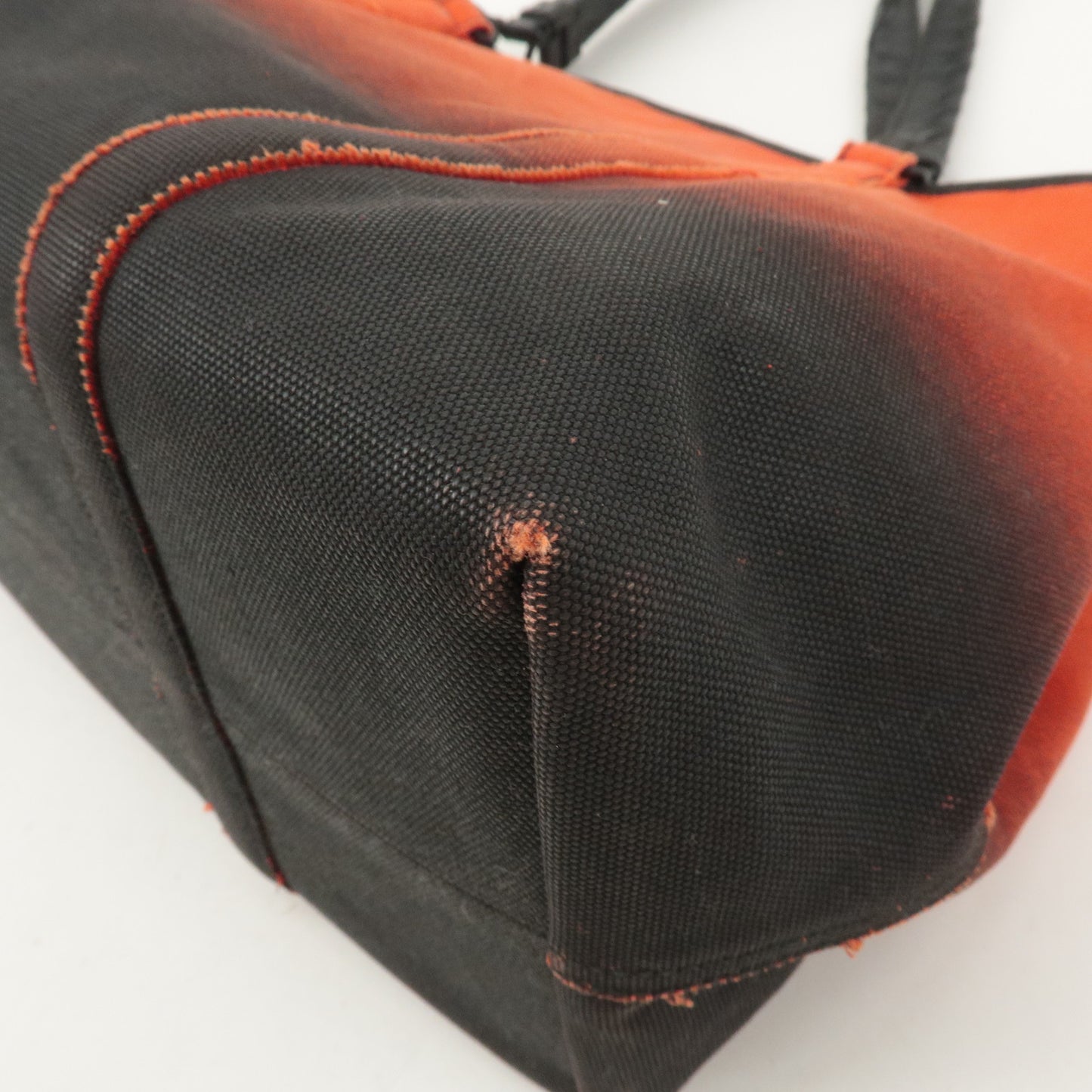 BOTTEGA VENETA Intrecciato Canvas Leather Gradation Tote Bag