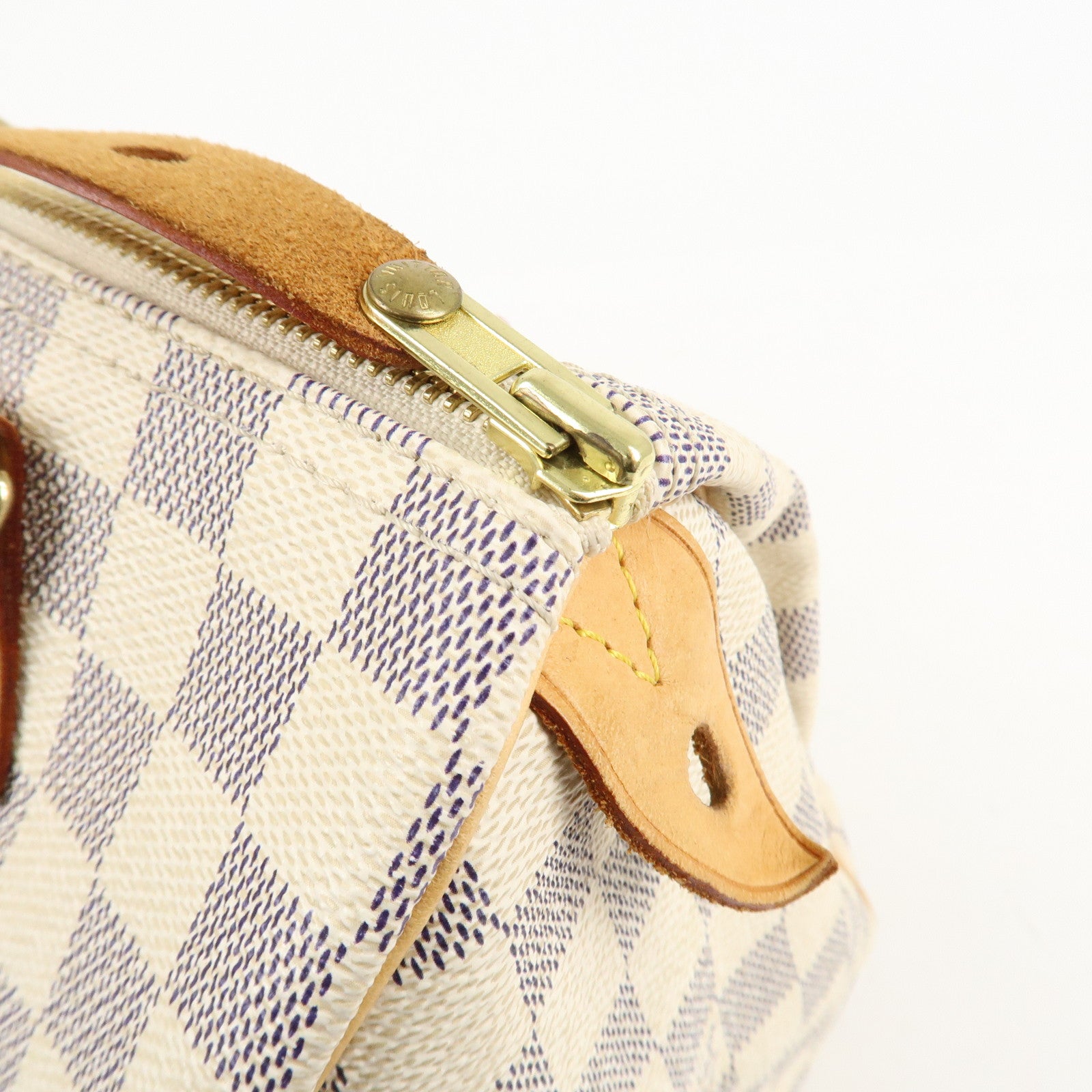 Louis Vuitton Damier Azur Speedy 25 Boston Bag Hand Bag N41534