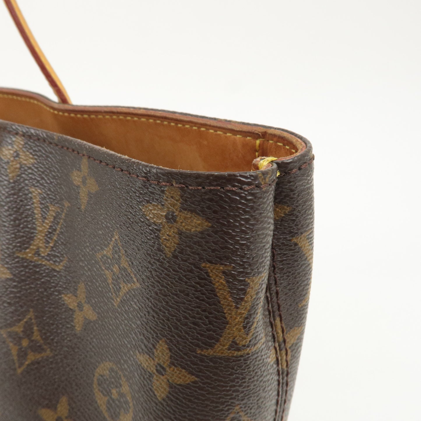 Louis Vuitton Monogram Wilshire MM Tote Bag Brown M45644