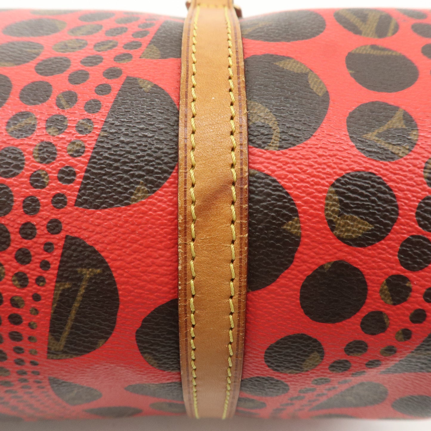 Louis Vuitton Pumpkin Dots Yayoi Kusama Papillon 30 Bag M40689