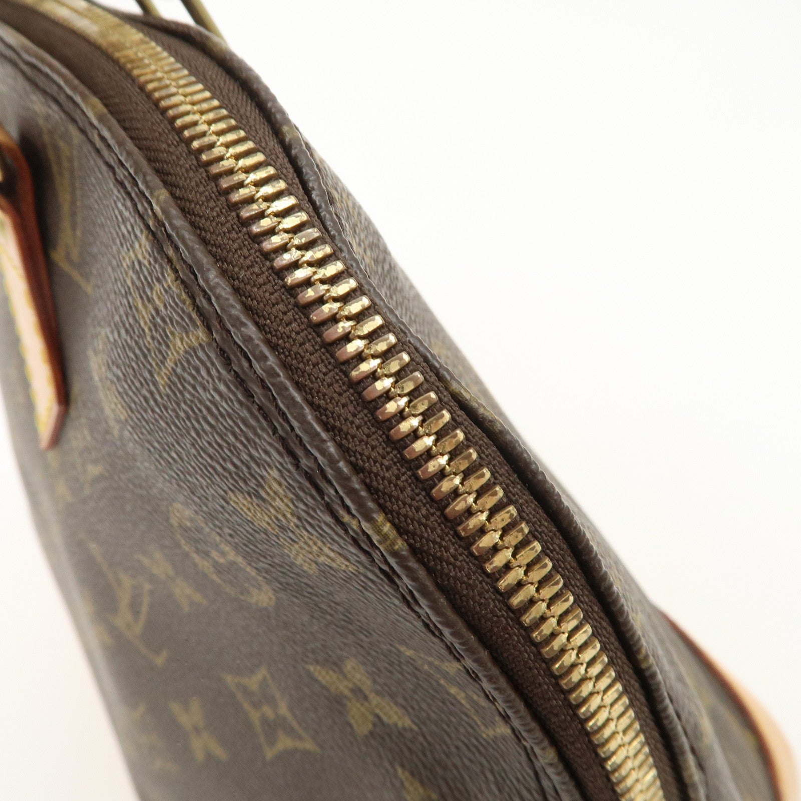 Louis Vuitton Monogram Alma Hand Bag Brown M51130