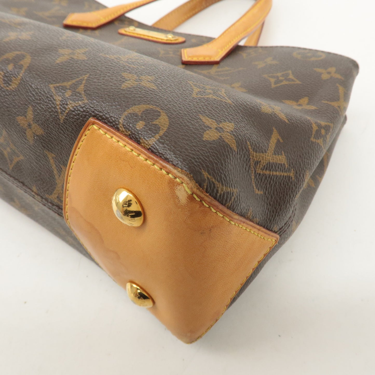 Louis Vuitton Monogram Wilshire PM Hand Bag Tote Bag M45643