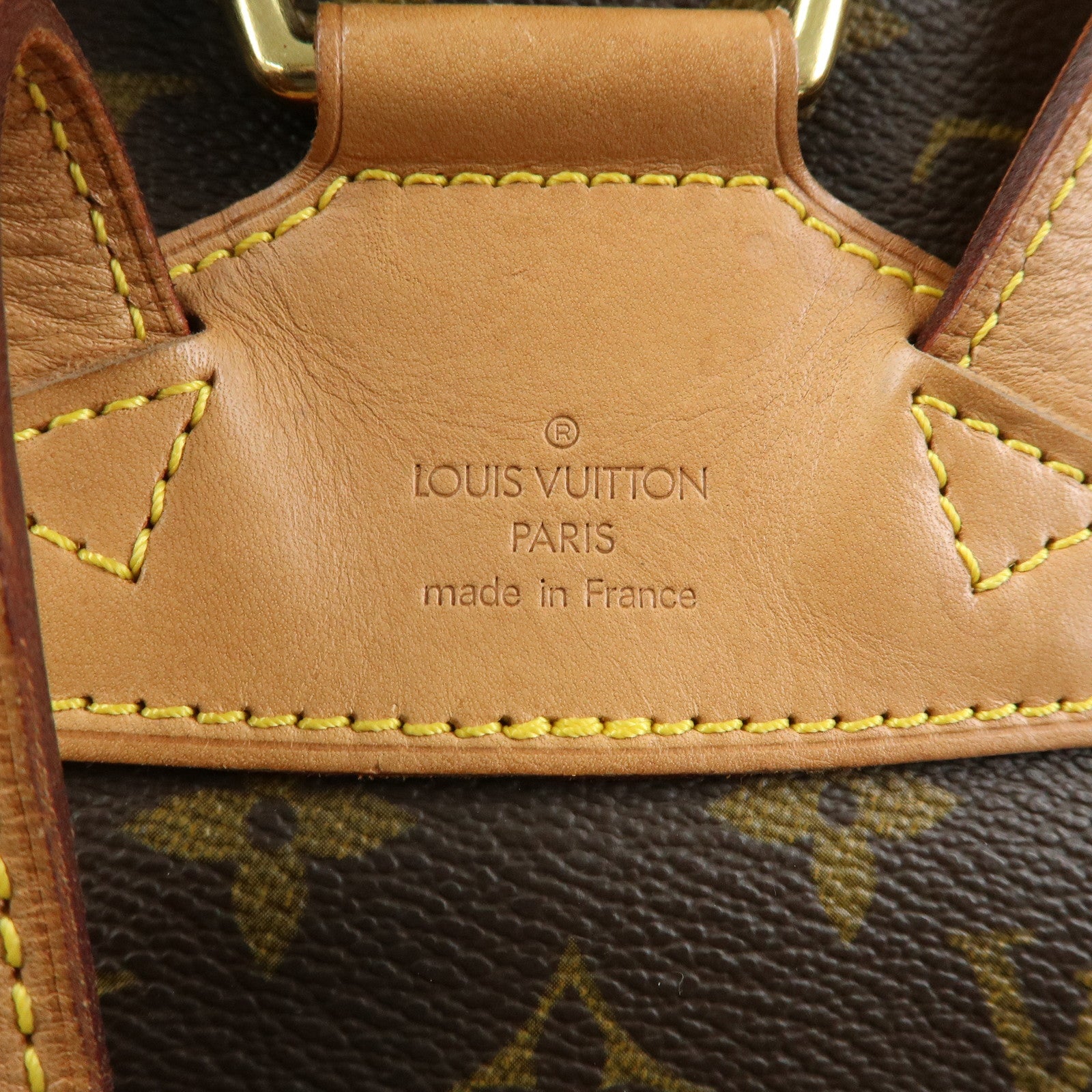 Louis Vuitton Monogram Montsouris MM Backpack Brown M51136