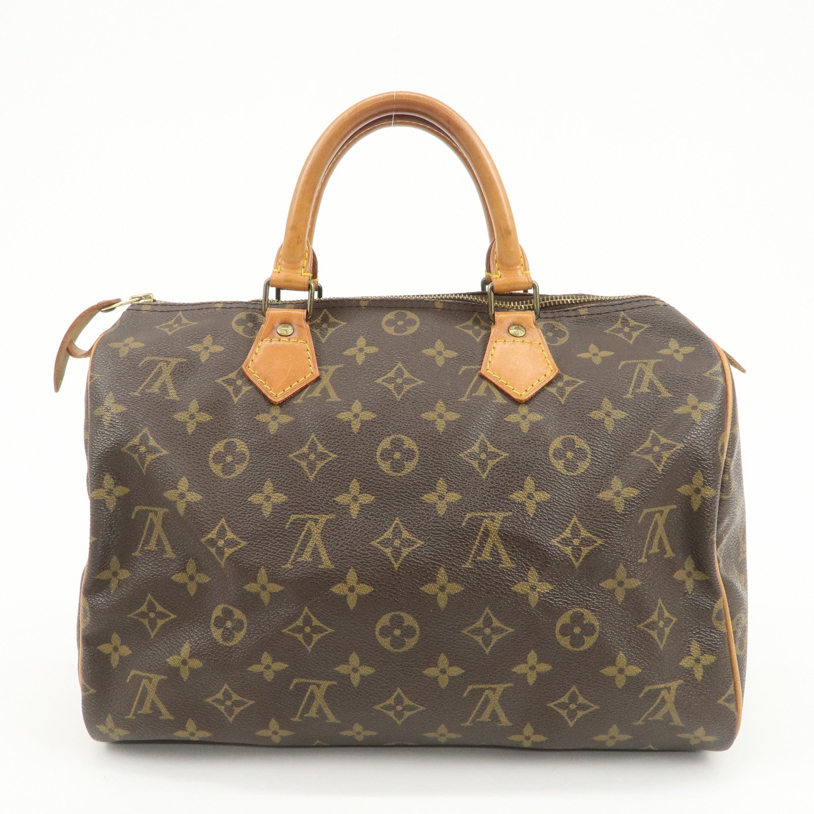 Louis Vuitton Monogram Speedy 30 Boston Bag Hand Bag Brown M41526