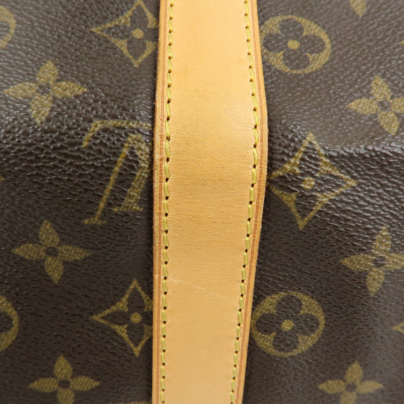 Louis Vuitton Monogram Keep All Bandouliere 45 Boston Bag M41418