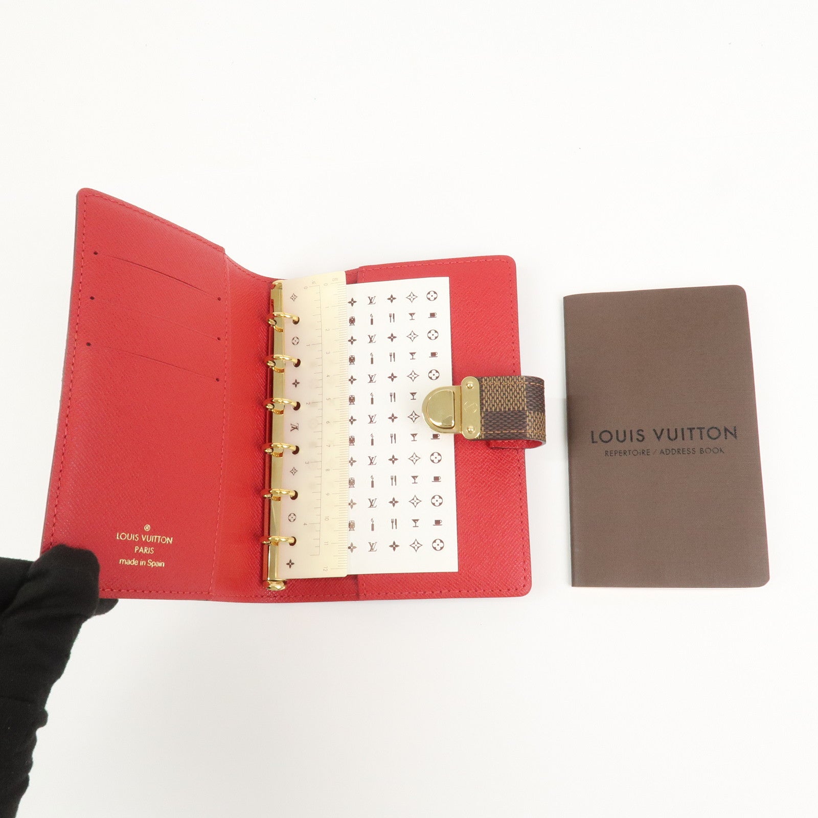 Louis Vuitton Damier Agenda Koala PM Planner Cover R21011