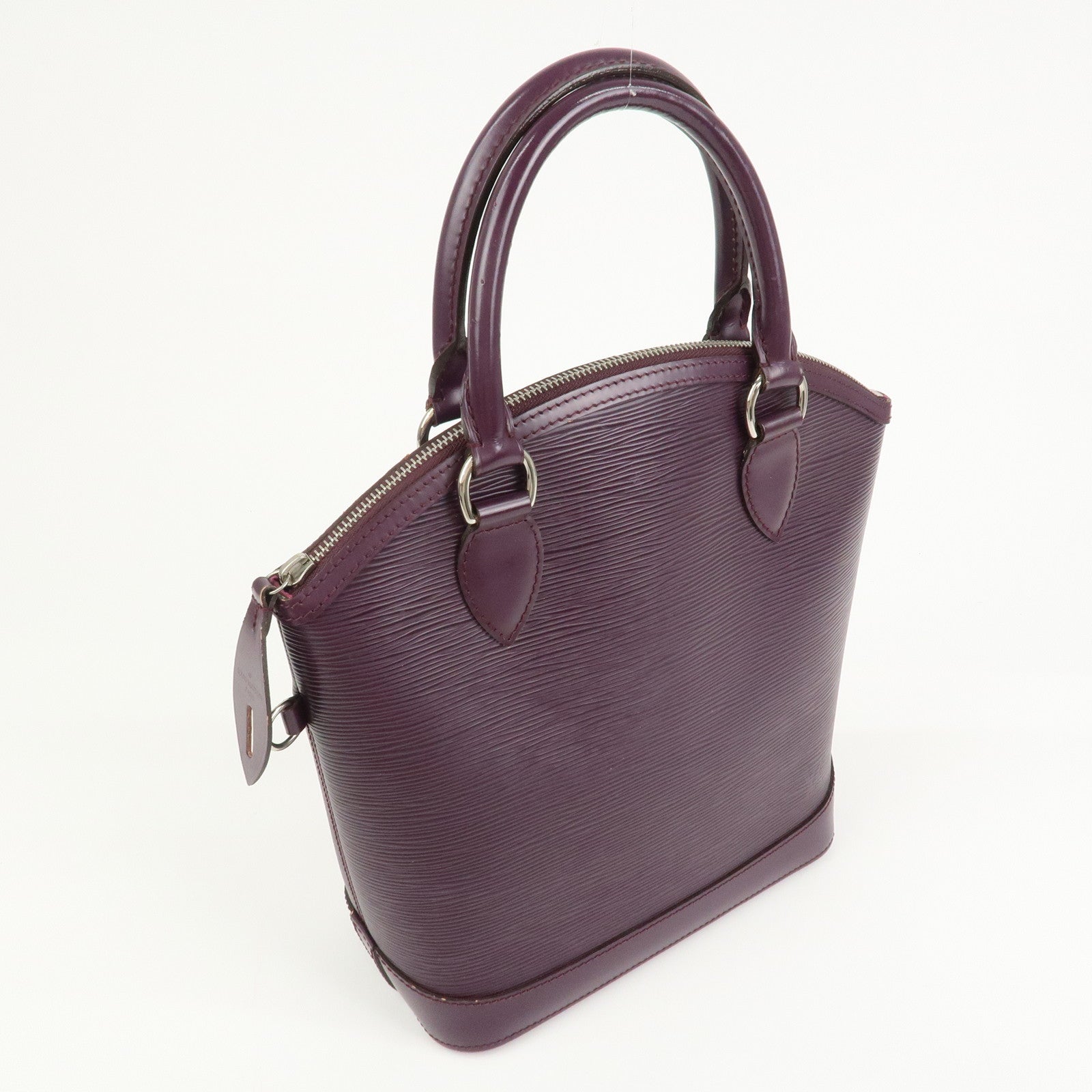 Louis Vuitton Epi Lockit PM Tote Bag Hand Bag Cassis M4229K