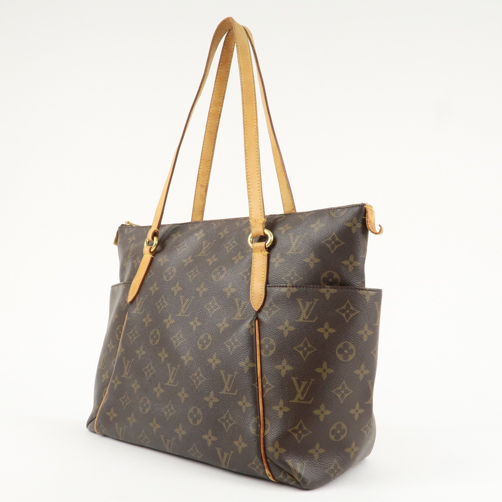 Louis Vuitton Monogram Totally MM Tote Bag Shoulder Bag M56689 Used
