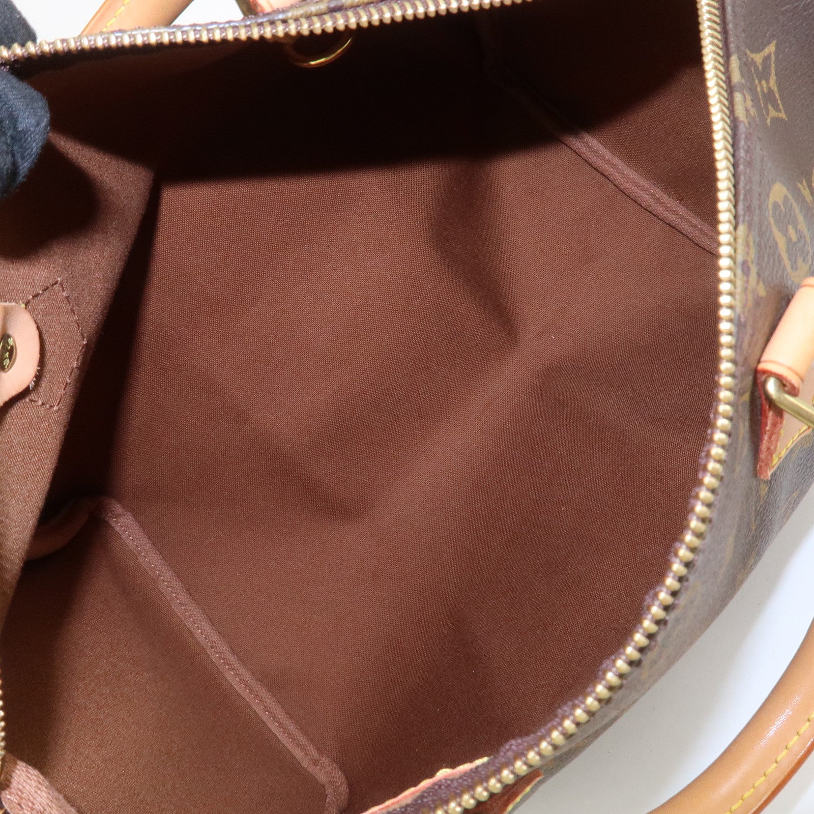 Louis Vuitton Monogram Speedy 30 Boston Bag Hand Bag Brown M41526