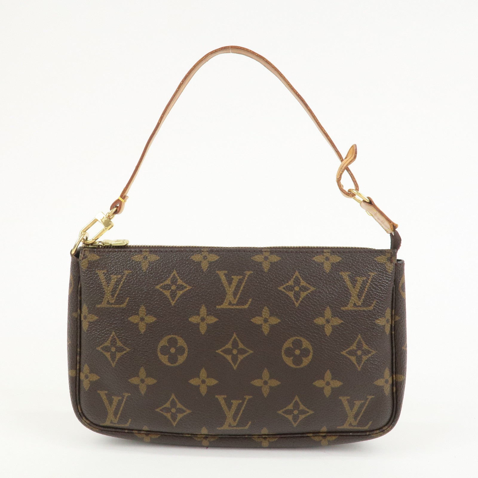 Louis Vuitton Monogram Pochette Accessoires Pouch Hand Bag M51980