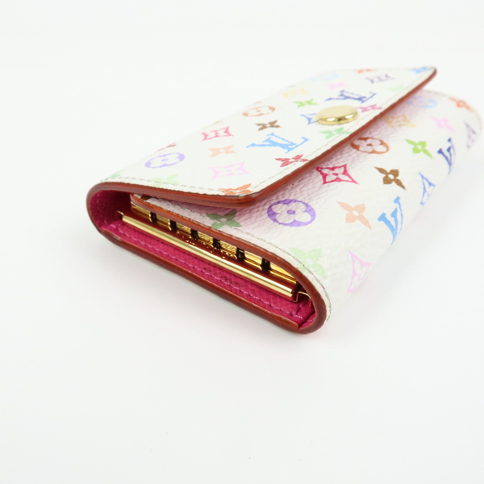 Louis Vuitton Monogram Multicles 6 Multicolor Key Case Blanc M14092
