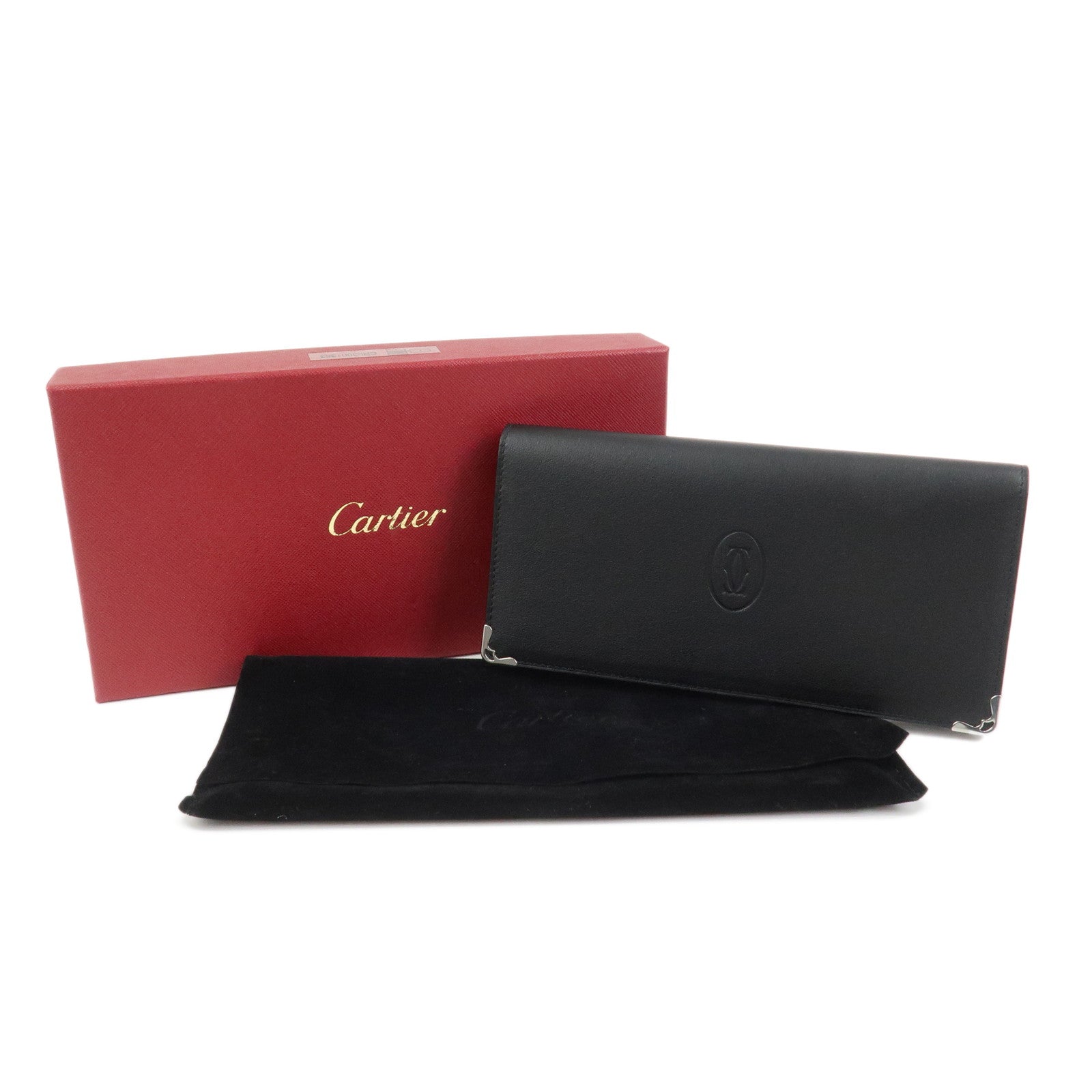 Cartier Must de Cartier International Flap Bi-fold Long Wallet