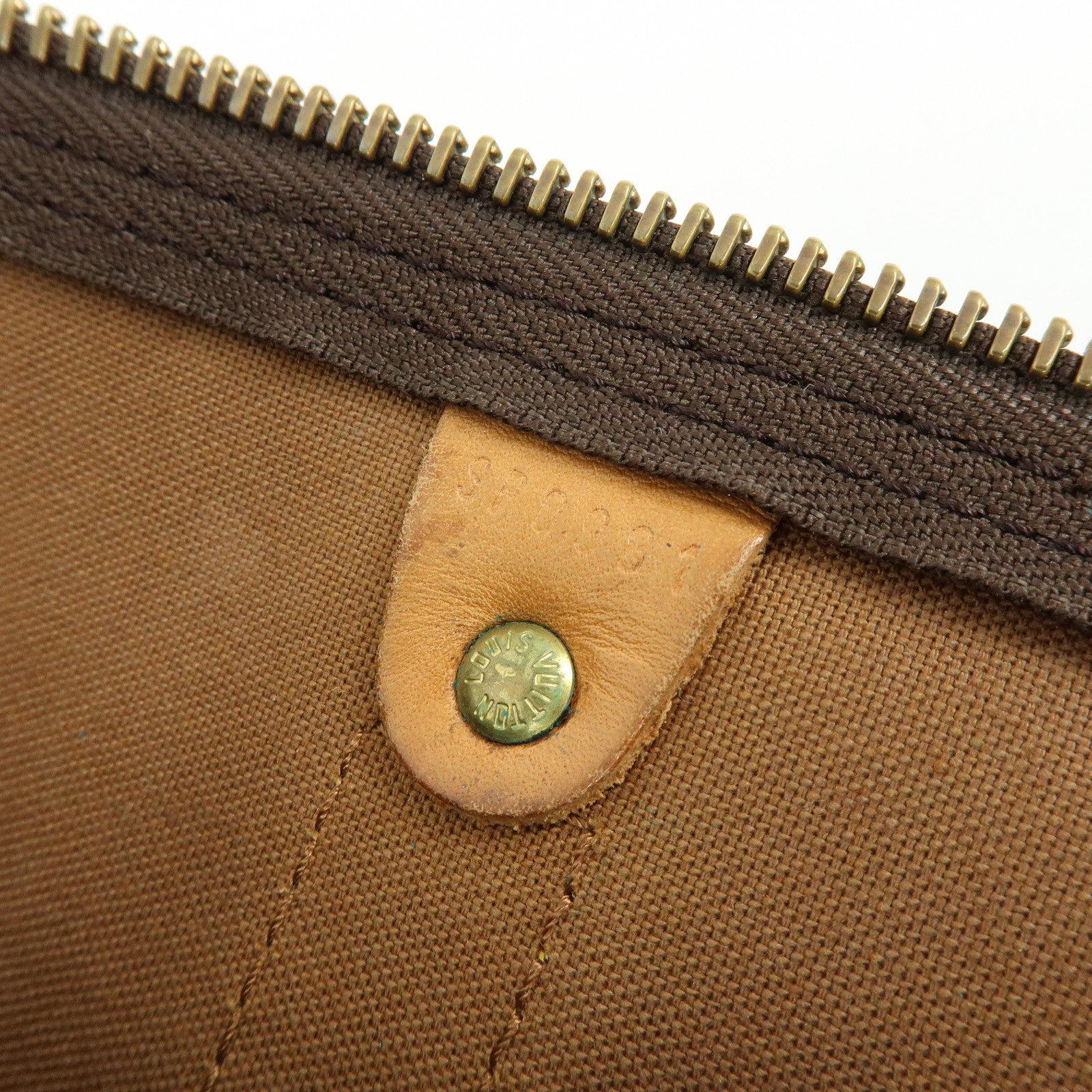 Louis Vuitton Monogram Keep All 55 Bandouliere Boston Bag M56714