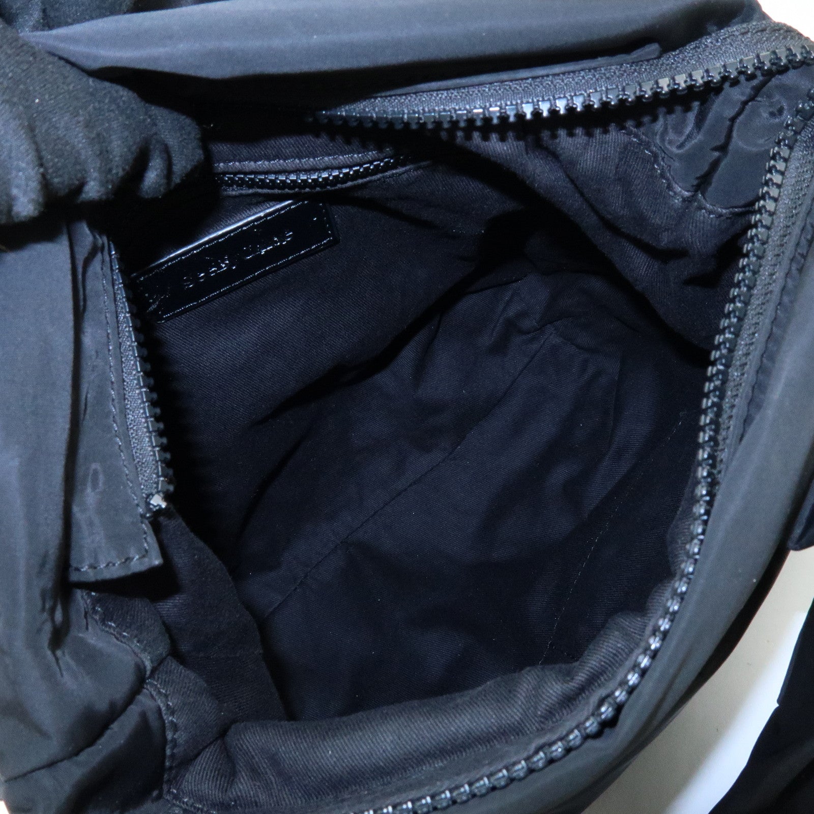 Chloe See by Chloe Nylon 2Way Bag Shoulder Bag Hand Bag Black