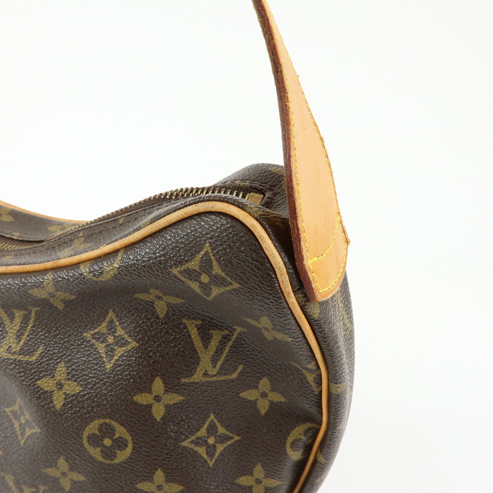 Louis Vuitton Monogram Croissant MM Shoulder Bag Brown M51512