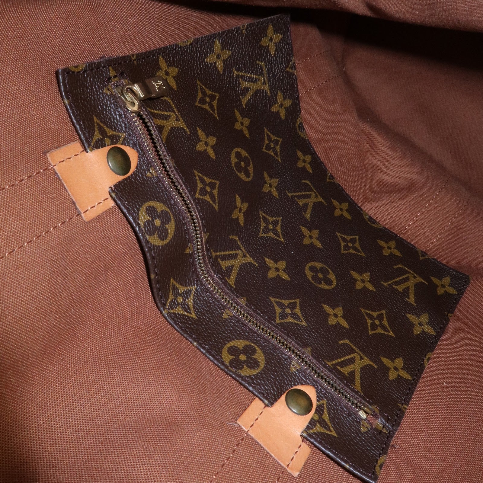 Louis Vuitton Monogram Randonnee GM Shoulder Bag Brown M42244
